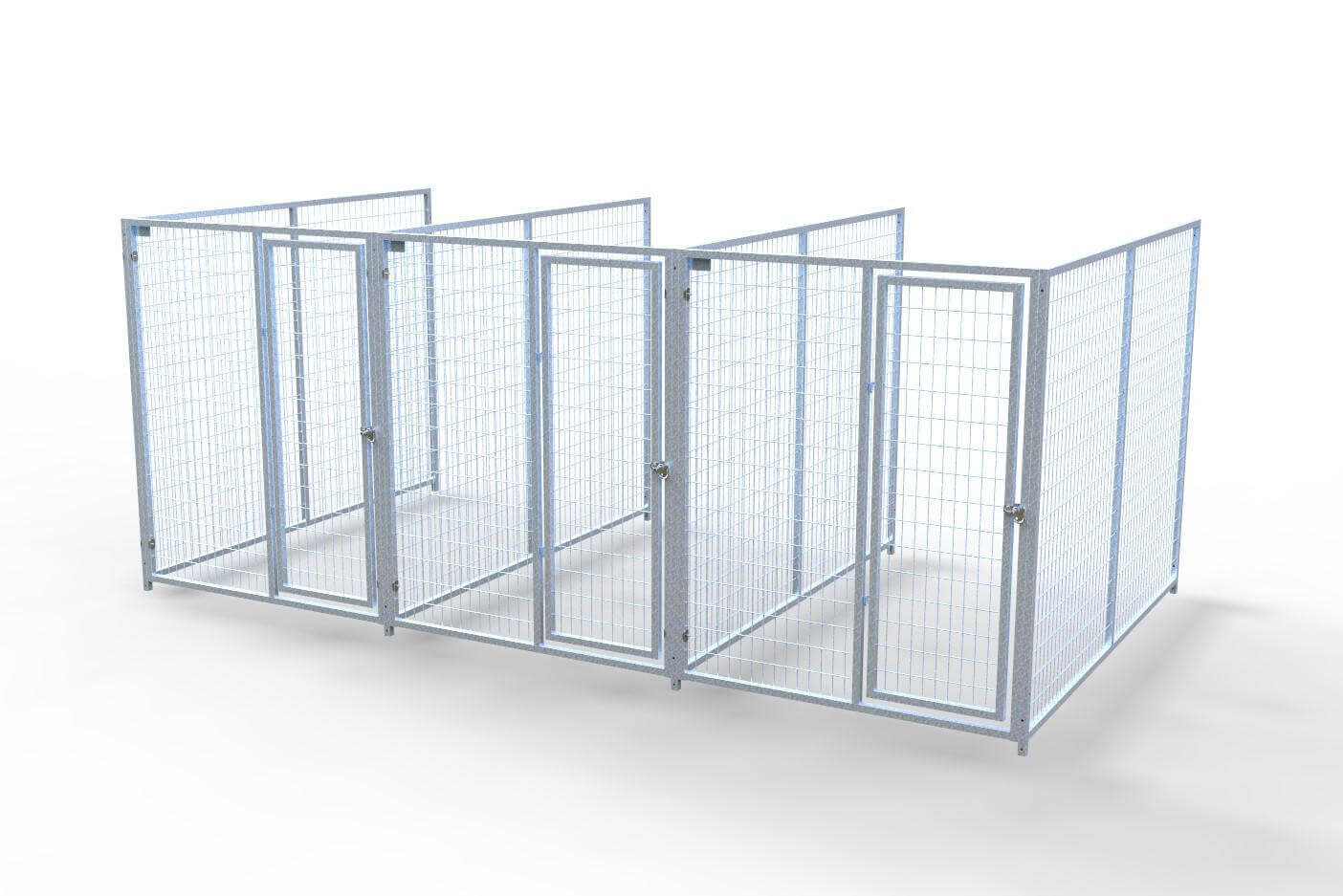 TK Products Pro-Series Backless Multi-Dog Kennel | Indoor/Outdoor Runs - Image 73