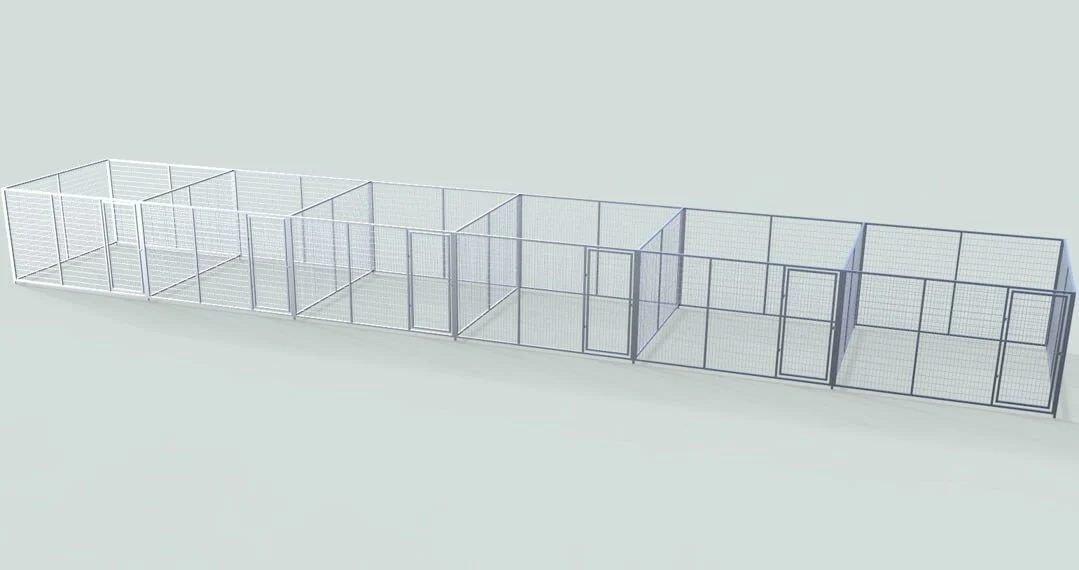 TK Products Enclosed Multi-Dog Kennel | Freestanding Indoor & Outdoor Runs - Image 32