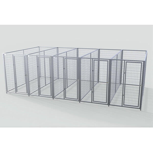 TK Products Enclosed Multi-Dog Kennel | Freestanding Indoor & Outdoor Runs - Image 55