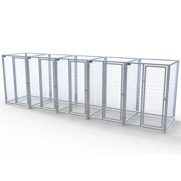 TK Products Enclosed Multi-Dog Kennel | Freestanding Indoor & Outdoor Runs - Image 60