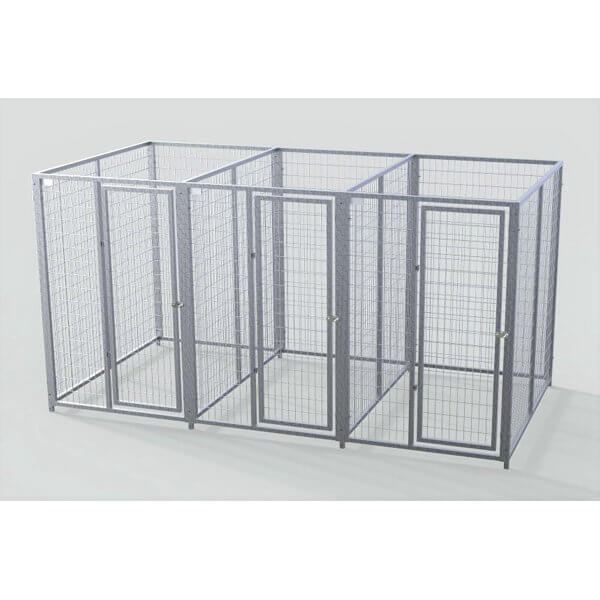 TK Products Enclosed Multi-Dog Kennel | Freestanding Indoor & Outdoor Runs - Image 68