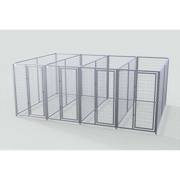 TK Products Enclosed Multi-Dog Kennel | Freestanding Indoor & Outdoor Runs - Image 79