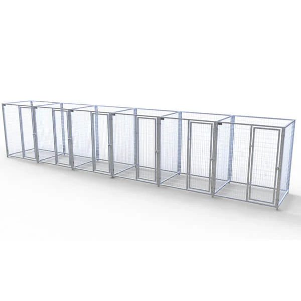 TK Products Enclosed Multi-Dog Kennel | Freestanding Indoor & Outdoor Runs - Image 85