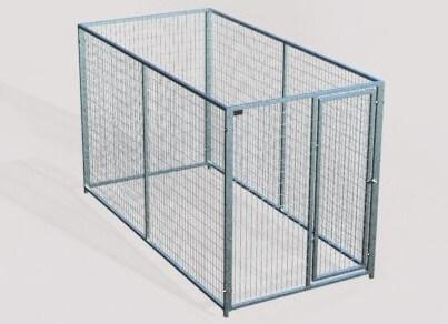 TK Products Single Dog Kennel | Enclosed Indoor & Outdoor - Image 12