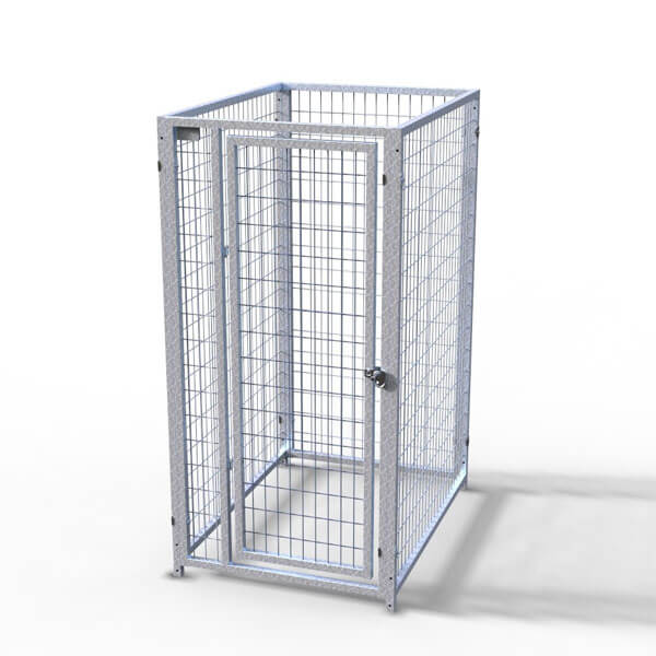 TK Products Single Dog Kennel | Enclosed Indoor & Outdoor - Image 14