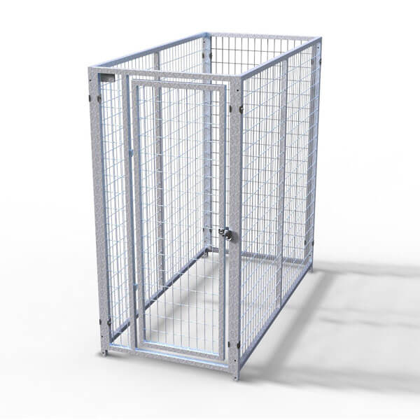 TK Products Single Dog Kennel | Enclosed Indoor & Outdoor - Image 16