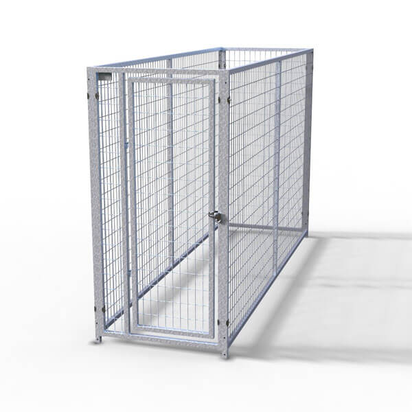 TK Products Single Dog Kennel | Enclosed Indoor & Outdoor - Image 17