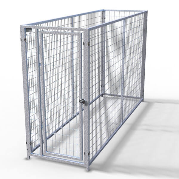 TK Products Single Dog Kennel | Enclosed Indoor & Outdoor - Image 18