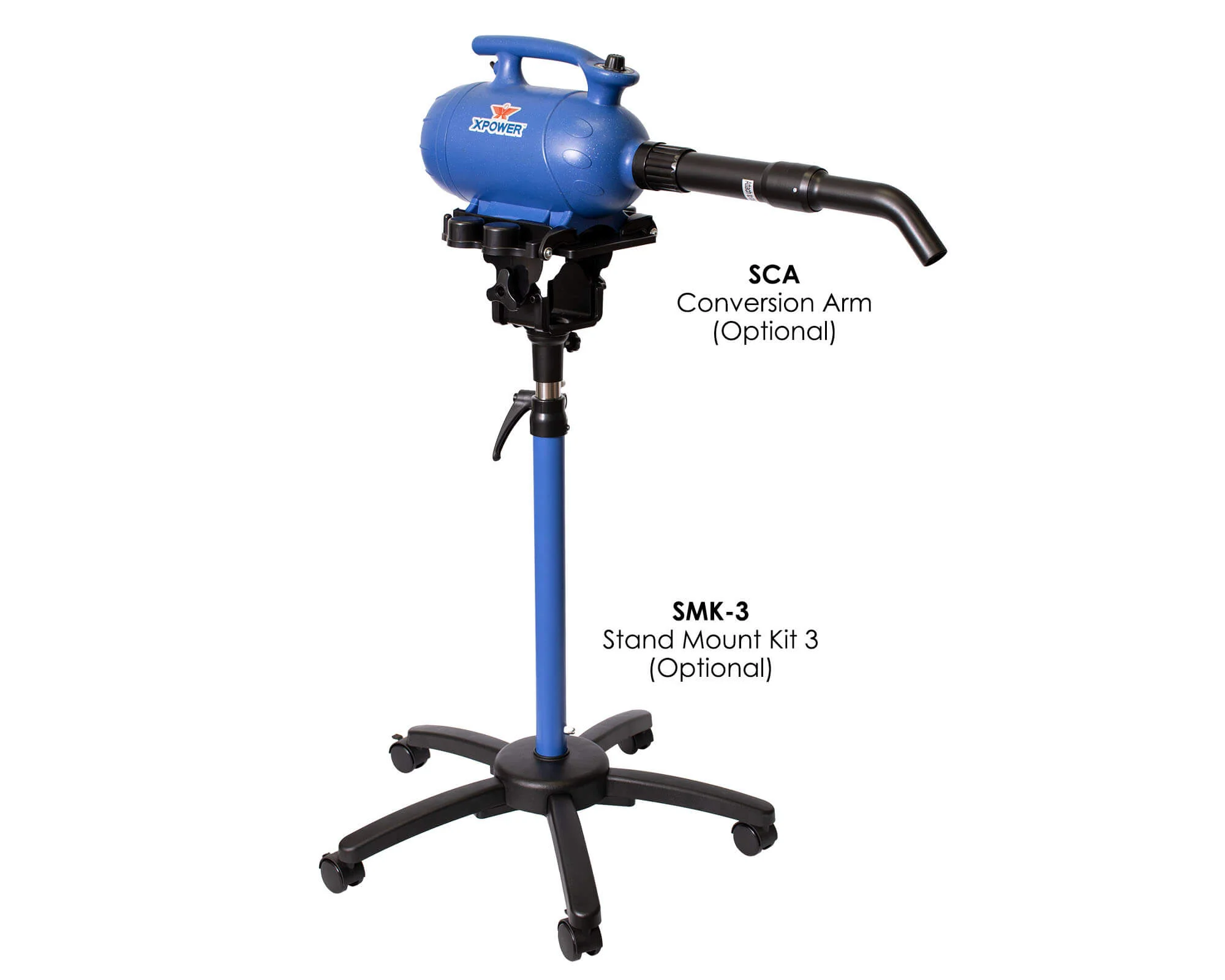 XPOWER B-4 Mobile Pro Force Pet Dryer (3 HP) - Image 6