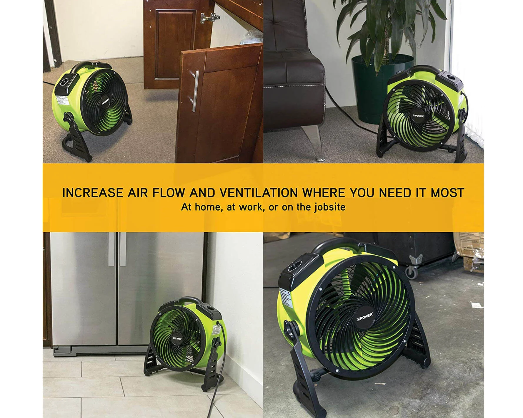 XPOWER FC-200 Portable Utility Fan - Image 12