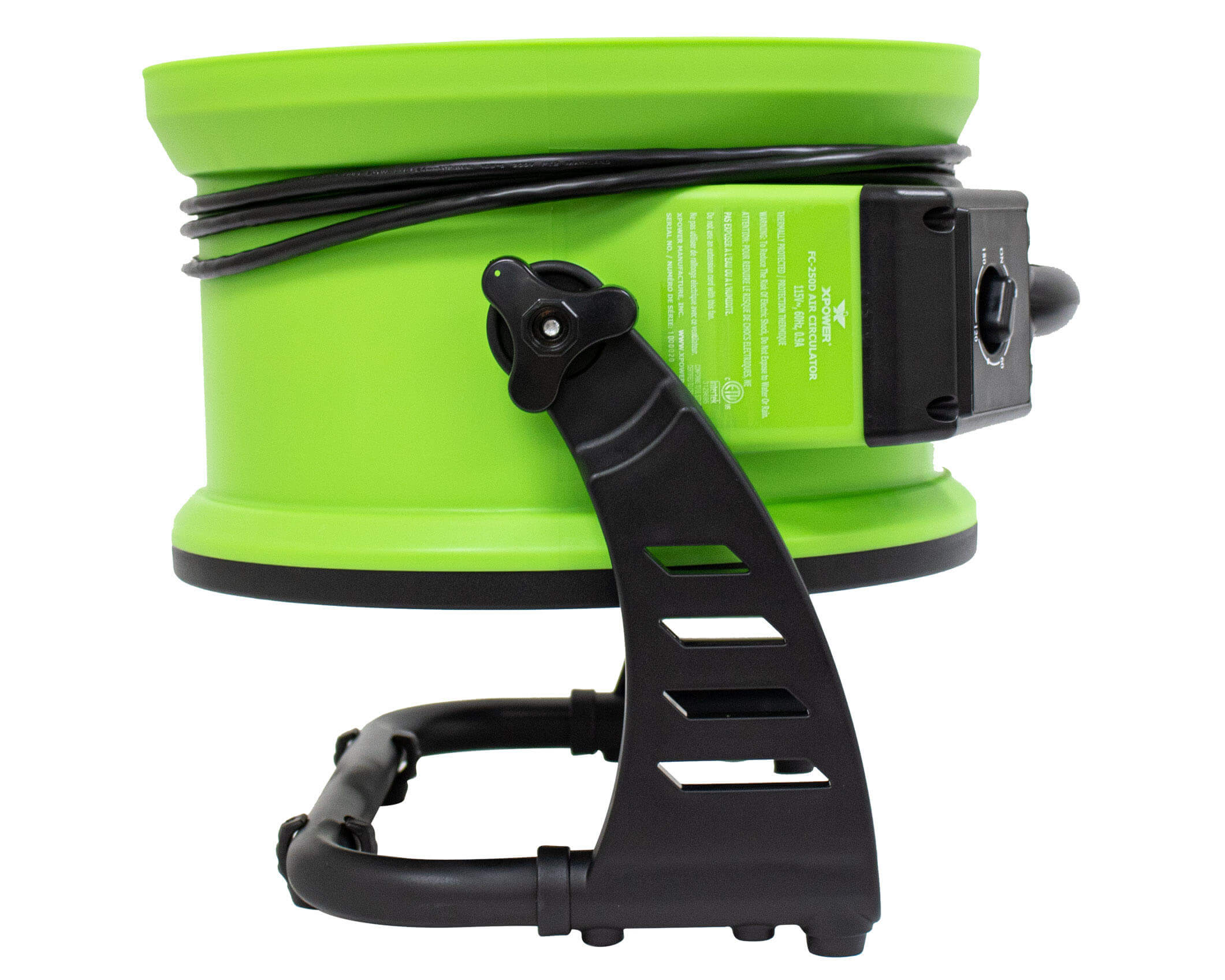 XPOWER FC-250D Pro 13” Brushless DC Motor Utility Fan - Image 12