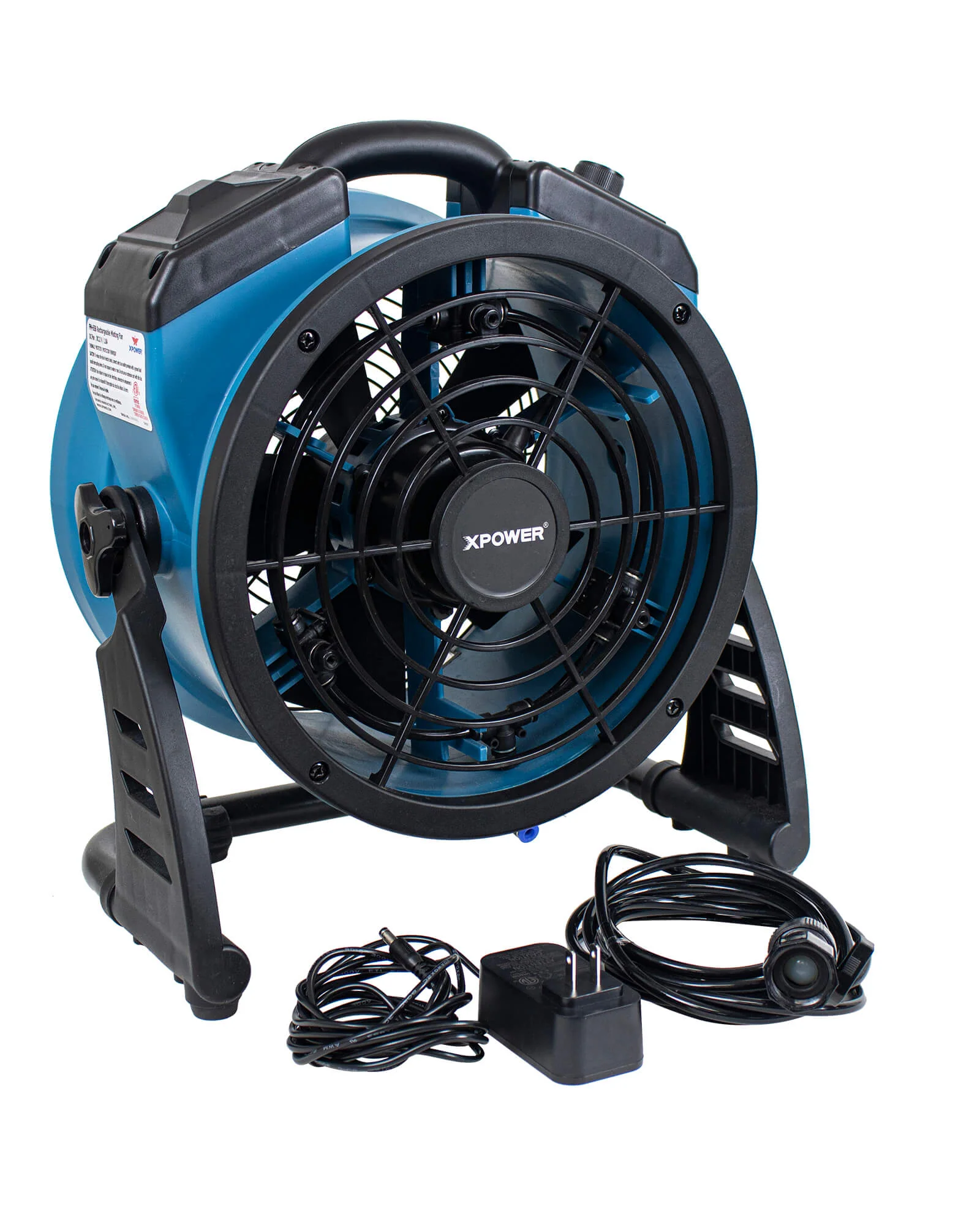 XPOWER FM-65B Multi-purpose Battery Powered Misting Fan and Air Circulator - Image 2