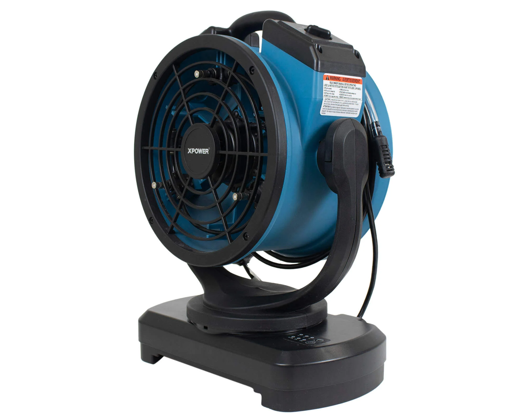 XPOWER FM-68W Multi-purpose Oscillating Misting Fan with Built-In Water Pump - Image 5