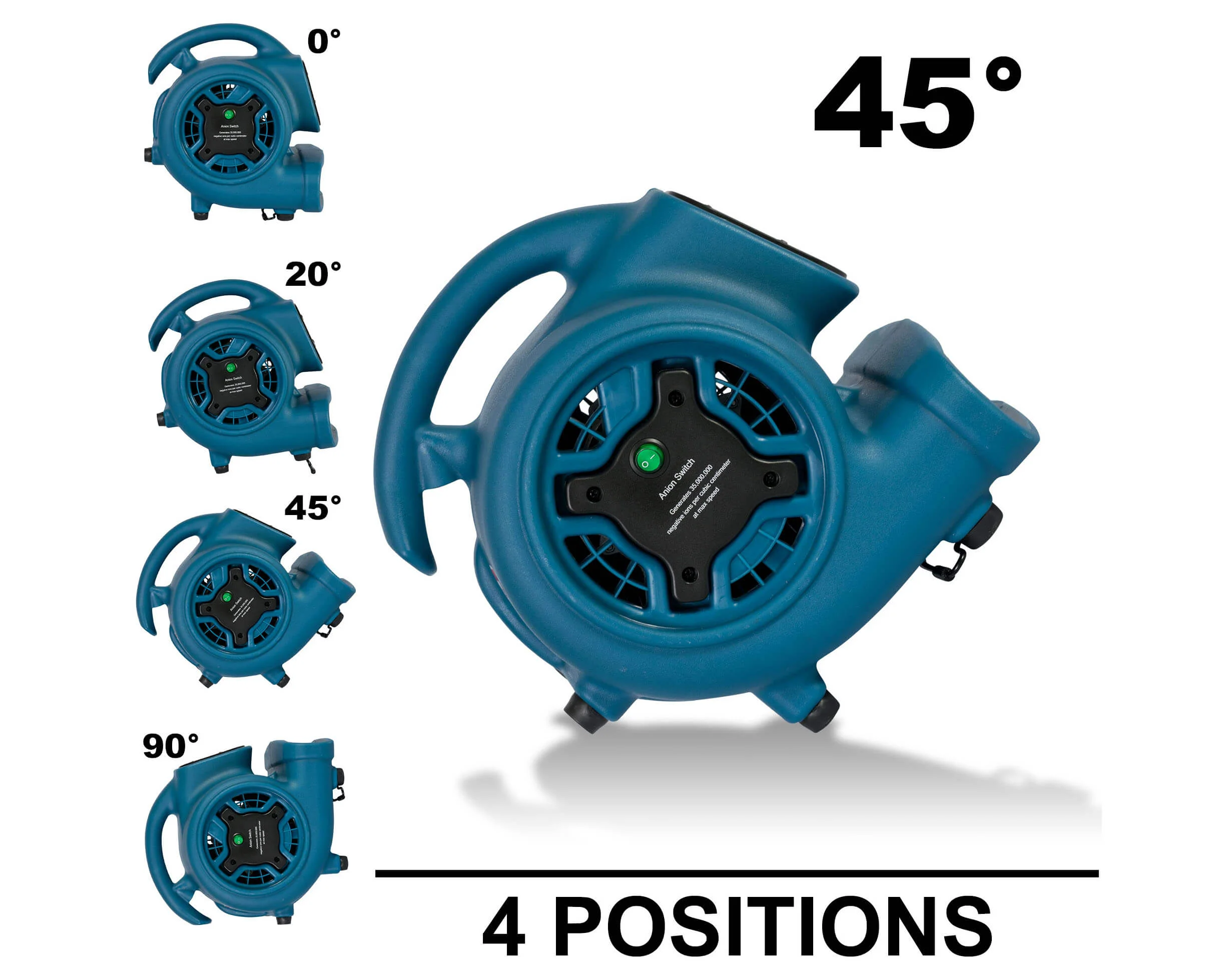 XPOWER Freshen Aire P-260NT 4 Speed Scented Air Mover with Ionizer - Image 14