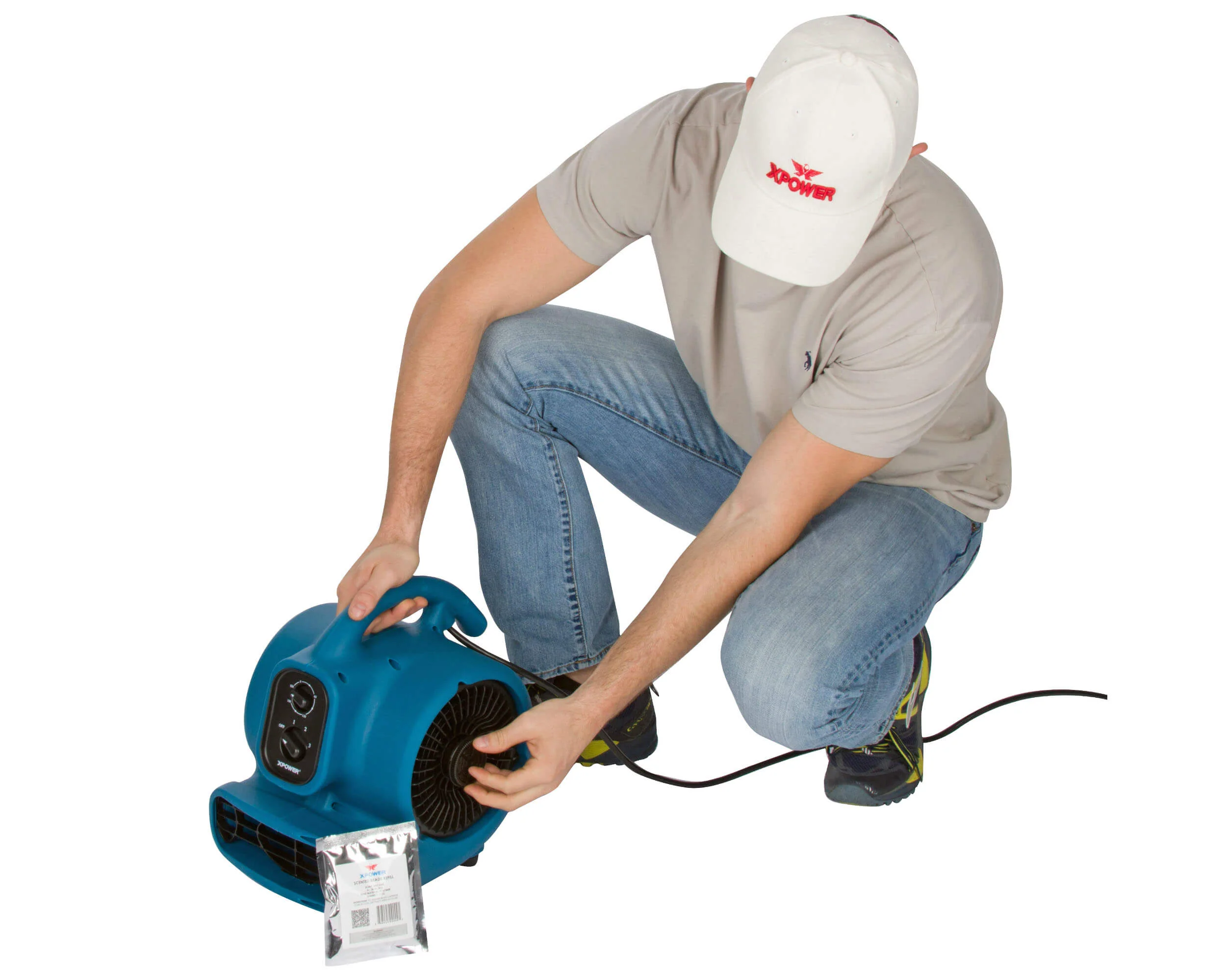 XPOWER Freshen Aire P-260NT 4 Speed Scented Air Mover with Ionizer - Image 3