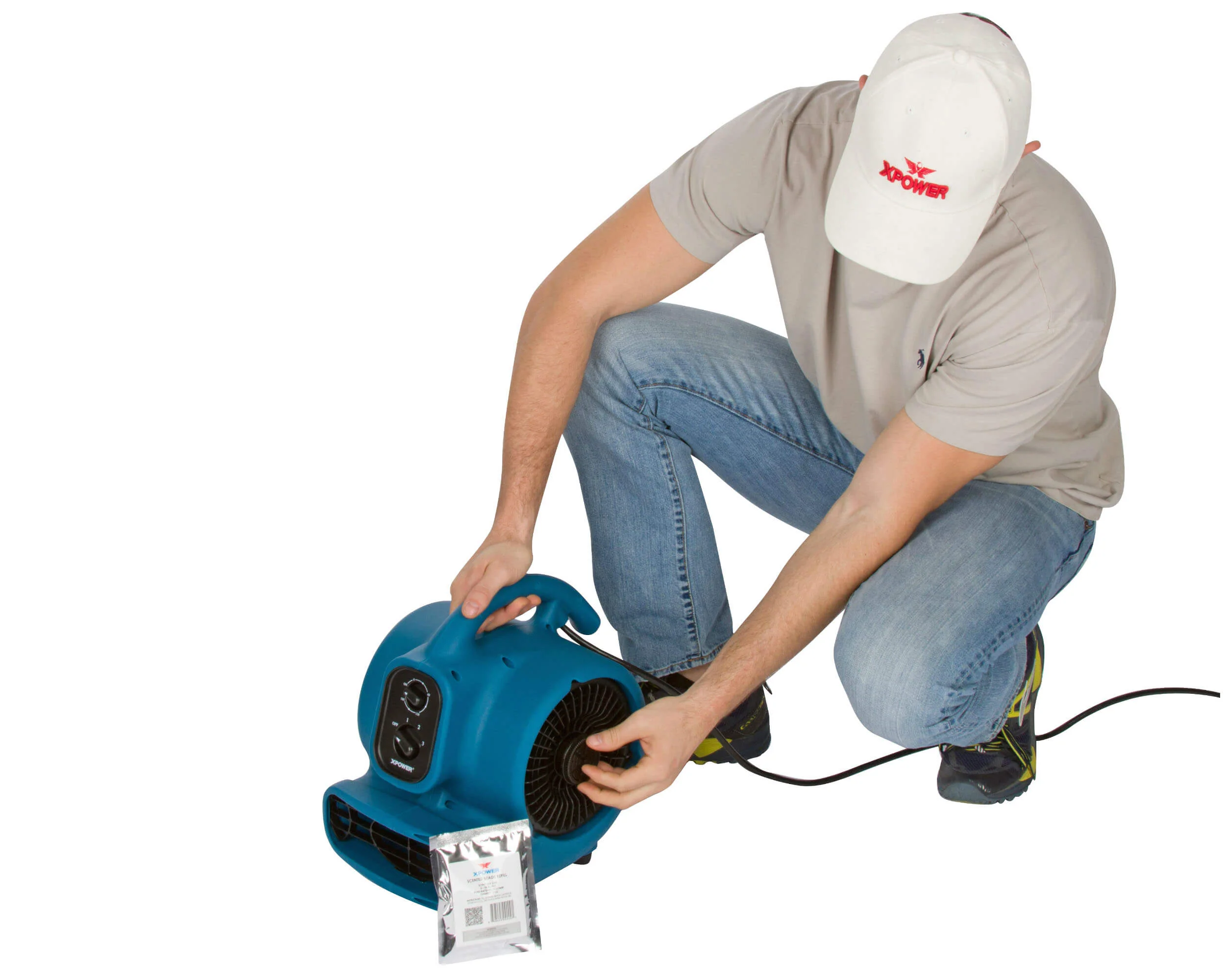 XPOWER Freshen Aire P-450NT 3 Speed Scented Air Mover with Ionizer - Image 4