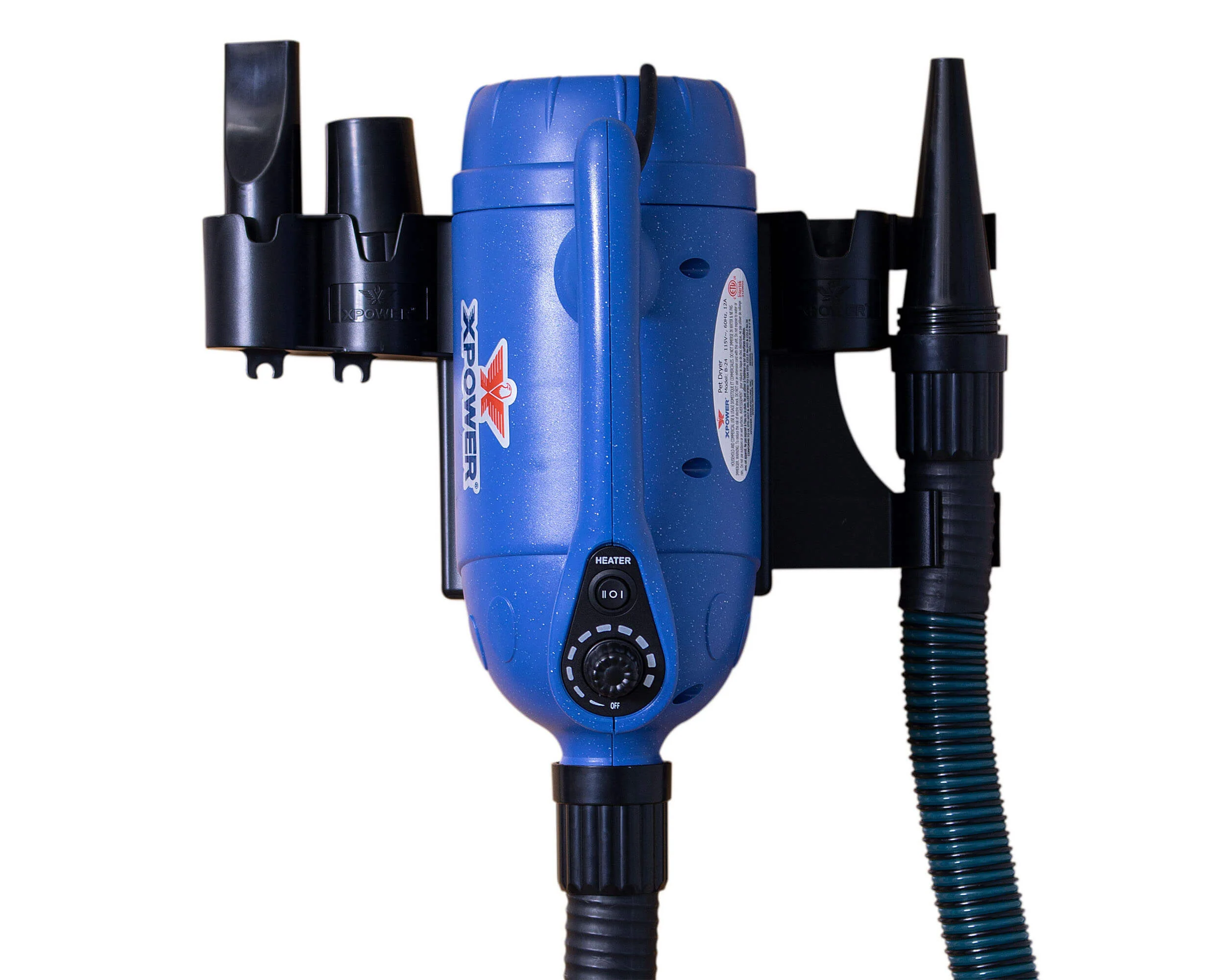 XPOWER Professional Pet Grooming Force Air Dryer Wall Mount Kit - Image 7