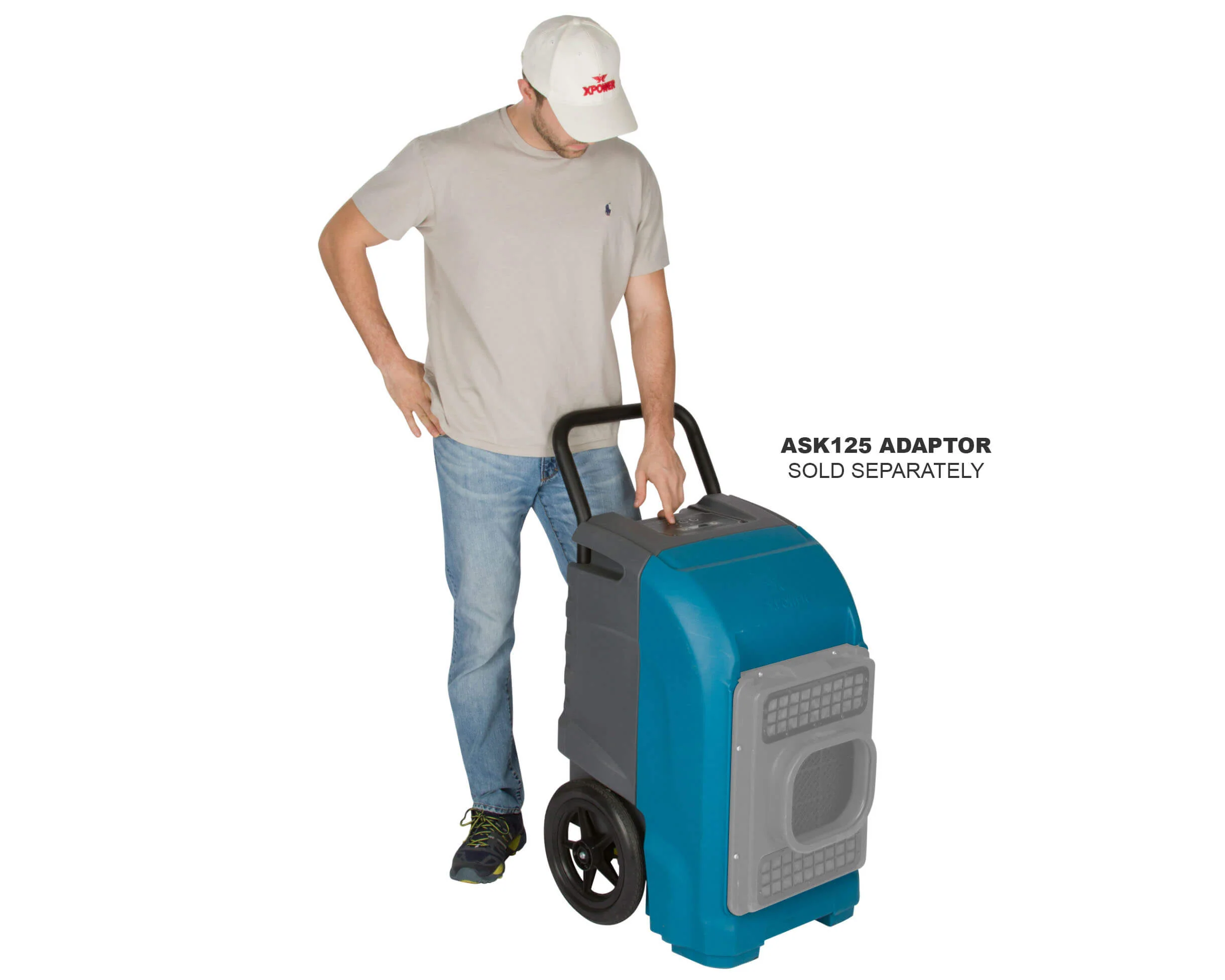 XPOWER XD-125 Commercial Dehumidifier - Image 9