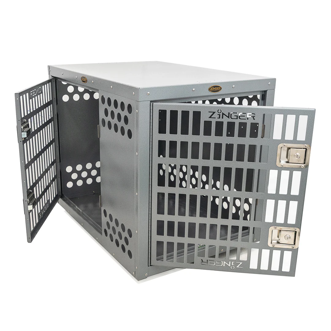 Zinger Deluxe Aluminum Dog Crate - Image 7